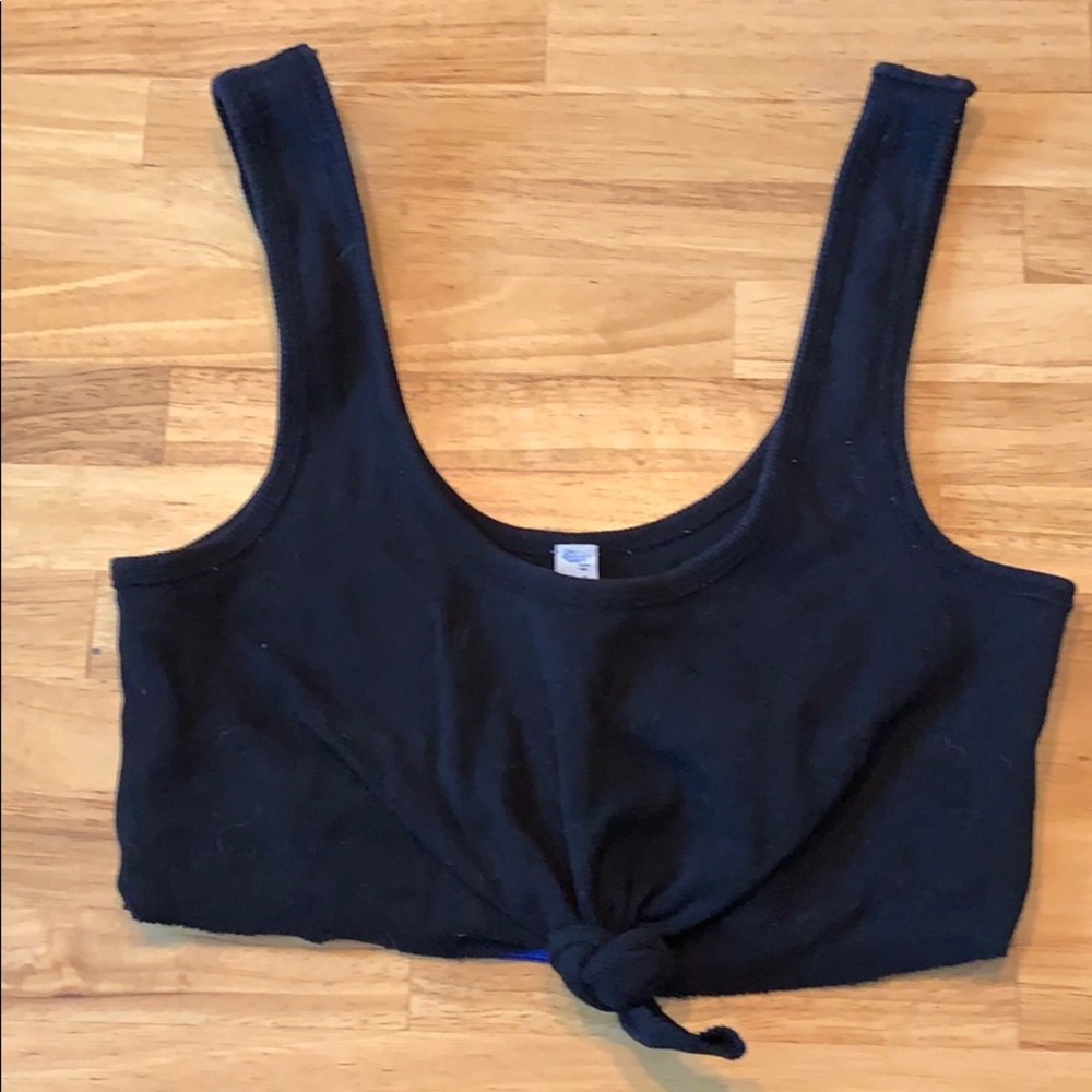 Free People Movement knot-front sport bra